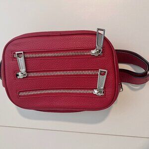 Rebecca Minkoff Red Leather Belt Bag Like New